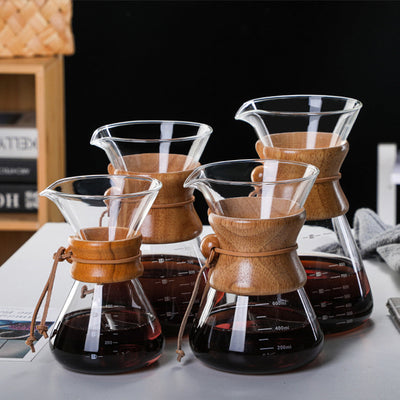 Cafetera de Vidrio Borosilicato para Preparar Café a Mano - Image 5