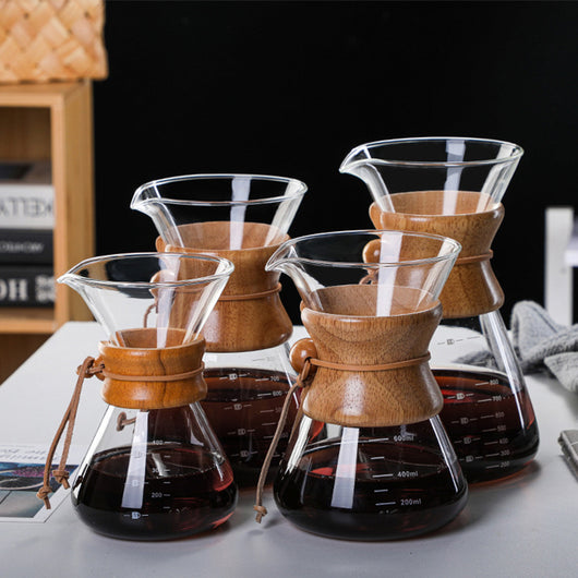 Cafetera de Vidrio Borosilicato para Preparar Café a Mano - Image 5