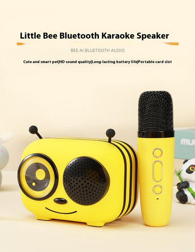 Micrófono Karaoke Inalámbrico con Parlante Bluetooth Integrado Home Bee - Image 13