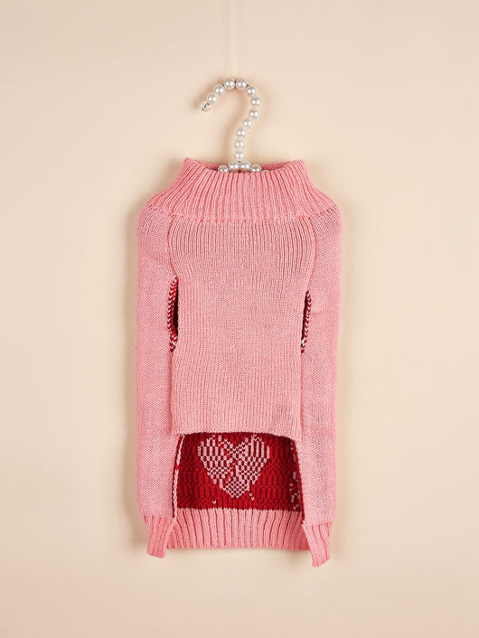 Suéter para Perro con Corazón y Moño - Diseño de Personalidad Fashion - Image 18
