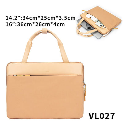 Bolso Laptop Impermeable Bicolor con Funda iPad - Portátil y Elegante - Image 16
