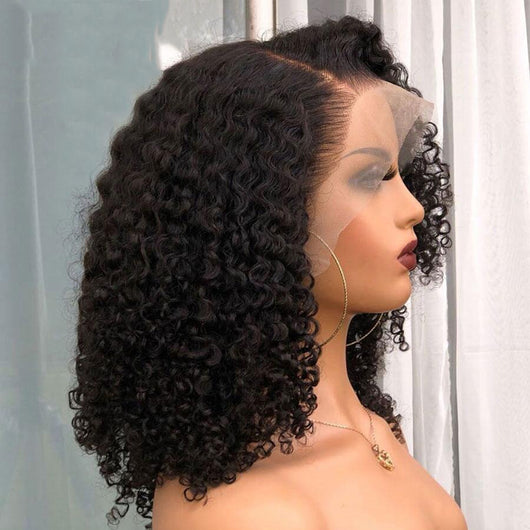 Peluca Bob Corto Encaje Frontal 10A Cabello Humano Brasileño - Image 10