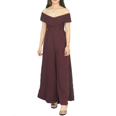 Jumpsuit Asimétrico Elegante de Un Hombro - Image 13