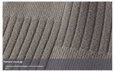 Suéter Tejido Holgado con Cuello Camisero para Hombre - Otoño e Invierno - Image 12