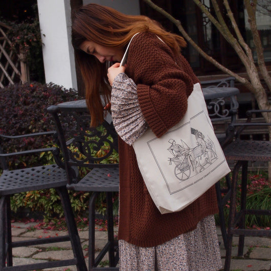 Bolsa de Lona Trojan Portrait con Asa Única para Mujer