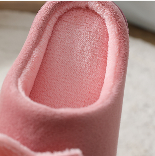 Pantuflas de Pareja Cómodas de Algodón Suave Antideslizantes - Image 9