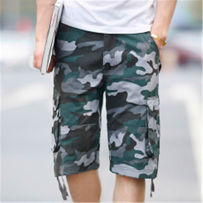 Pantalones Cortos de Trabajo en Algodón para Hombre - Diseño Funcional de Verano - Image 7