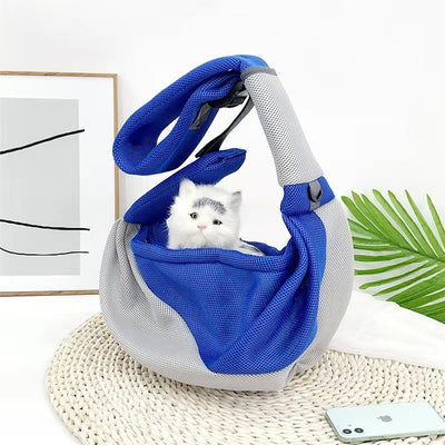 Bolsa Mensajera Portátil para Mascotas con Malla Transpirable - Image 5