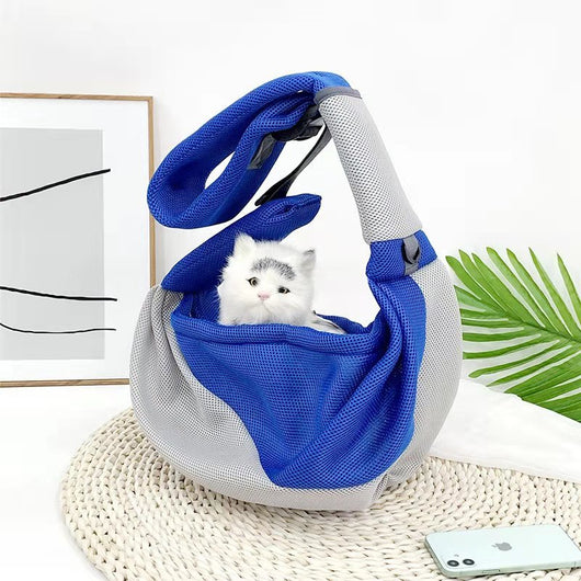 Bolsa Mensajera Portátil para Mascotas con Malla Transpirable - Image 5