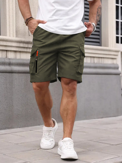 Shorts Cargo Deportivos Hombre Verano Sueltos Ligeros - Image 21