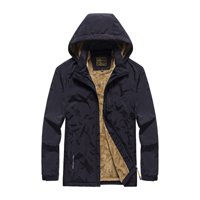 Chaqueta Polar Gruesa para Hombre - Abrigo Casual Moderno Talla Grande - Image 12