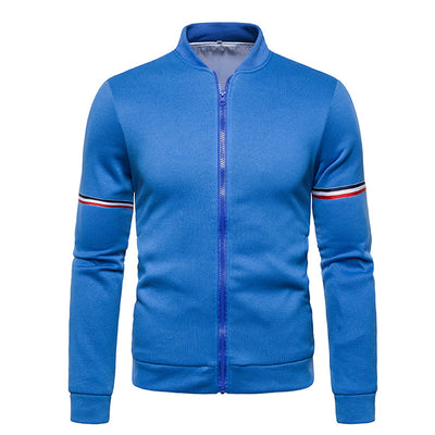 Chaqueta de Hombre con Cuello Tipo Cinta Británico - Image 5