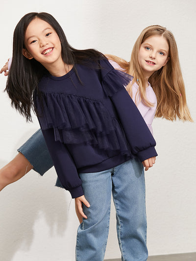 Sudadera Infantil para Niñas Tallas M y L - Pullover Cómodo - Image 4