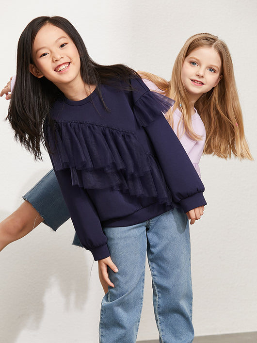 Sudadera Infantil para Niñas Tallas M y L - Pullover Cómodo - Image 4
