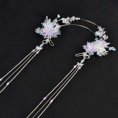 Diadema Hada Antigüa con Borlas Movibles - Image 7