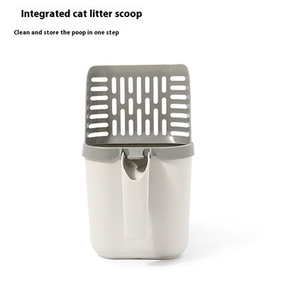Pala Recogedora de Arena para Gatos con Contenedor Integrado - Image 2