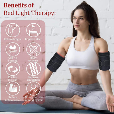 Cinturón Masajeador de Brazo con Luz Roja Infrarroja para Fisioterapia - Image 8