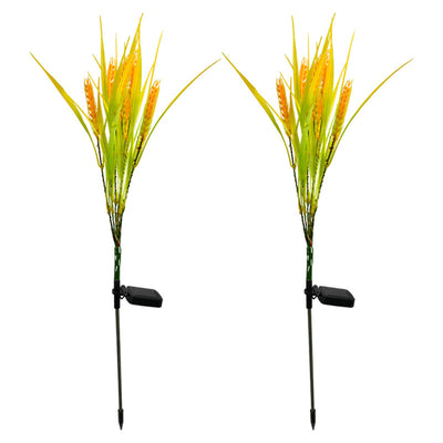 Lámpara Solar Decorativa para Jardín - Diseño de Espiga de Trigo - Image 6