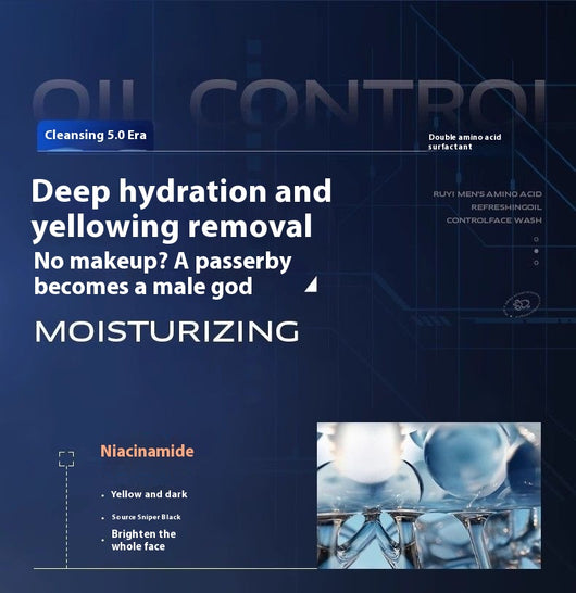 Limpiador Facial Antibacterial Regulador de Grasa y Eliminador de Puntos Negros para Hombres - Image 19