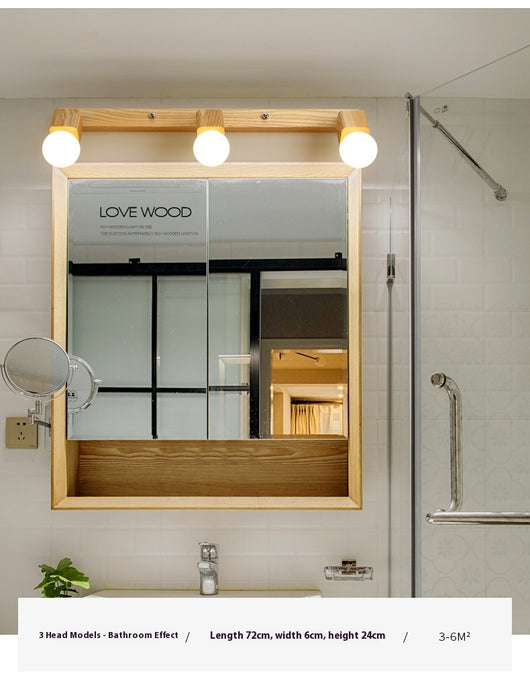 Lámpara LED de Pared con Espejo para Dormitorio - Diseño Creativo - Image 8