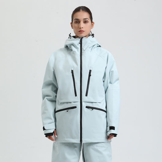 Chaqueta de Snowboard Impermeable para Mujer con Costuras Selladas - Image 12