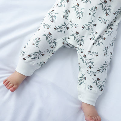 Pijama Enterizo de Algodón Orgánico para Bebé - Primavera y Otoño - Image 4