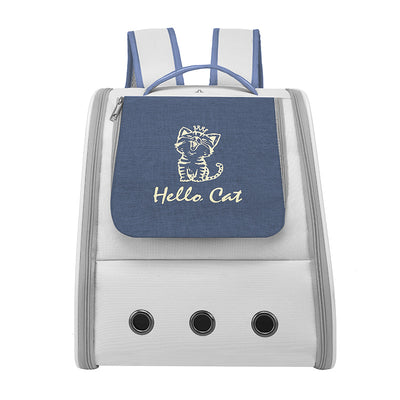 Mochila Transportadora Plegable para Gatos - Diseño Doble Respaldo Transpirable - Image 9