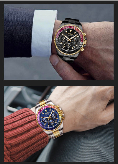 Reloj de Cuarzo para Hombre Resistente al Agua Estilo Casual - Image 20