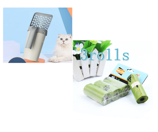 Pala Grande para Gatos con Almacenamiento Integrado y Agujeros Finos - Image 6