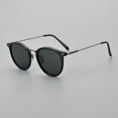 Gafas de sol polarizadas de titanio puro para hombre - Artesanales japonesas transparentes - Image 20