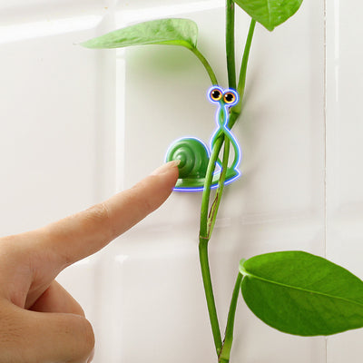 Set de 10 Abrazaderas de Ratán para Plantas Trepadoras - Soportes de Pared