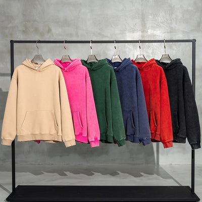 Sudadera Hoodie Retro Holgada de Polar para Mujer - Image 13