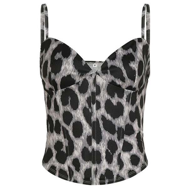 Bolso Bandolera Estampado Leopardo Diseño Exclusivo Escote V - Image 7