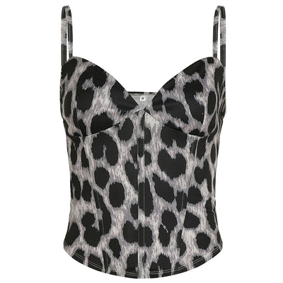 Bolso Bandolera Estampado Leopardo Diseño Exclusivo Escote V - Image 7