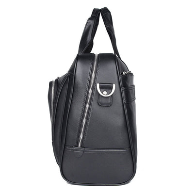 Maletín de Negocios en Cuero Genuino - Bolsa para Laptop 17" Premium Nappa - Image 2