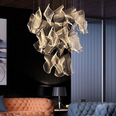 Lámpara Colgante Duplex Moderna Nórdica de Lujo Minimalista