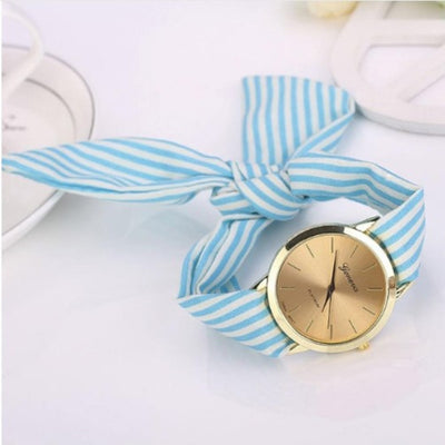 Reloj de Pulsera con Banda Floral sin Hebilla - Diseño Moderno y Versátil - Image 10