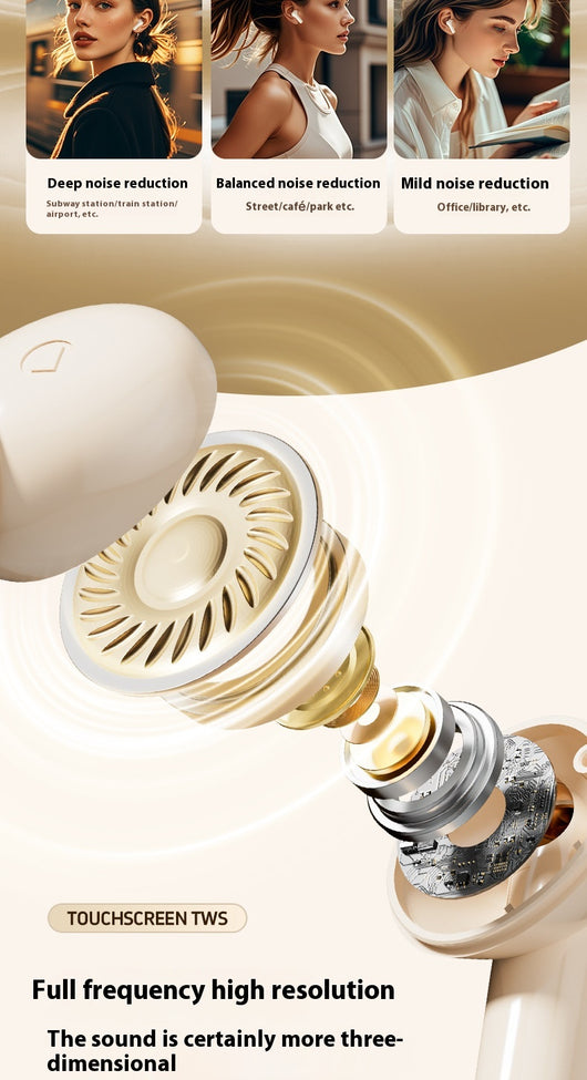 Auriculares Inalámbricos Bluetooth con Cancelación de Ruido y Batería Ultra Larga - Image 13