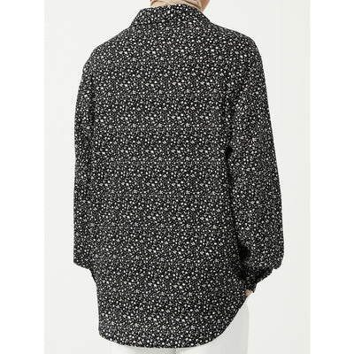 Camisa Suelta de Manga Larga para Hombre - Diseño Casual Moderno - Image 3