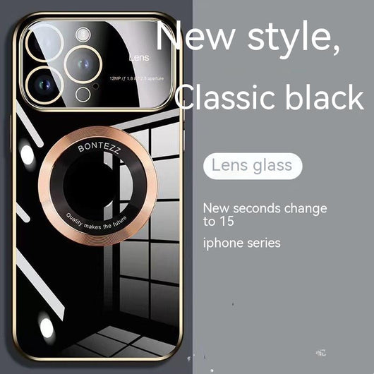 Funda para iPhone 14 con Ventanas de Porcelana y Cierre Magnético - Image 7