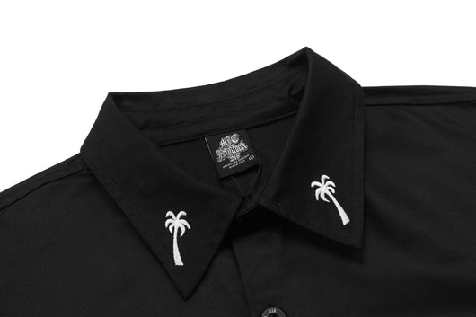 Camisa de Trabajo Talla Grande Suelta con Bordado - Image 13