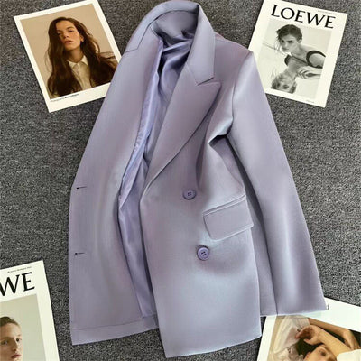 Blazer Cruzado para Mujer - Elegancia Primavera Otoño