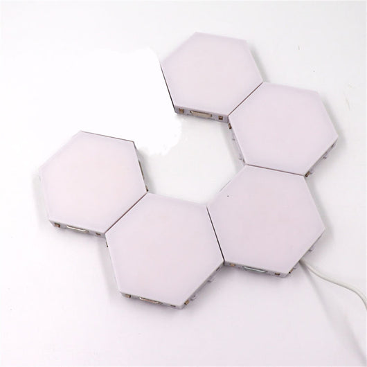 Lámpara Hexagonal Quantum Touch - Decoración LED para Pared - Image 13