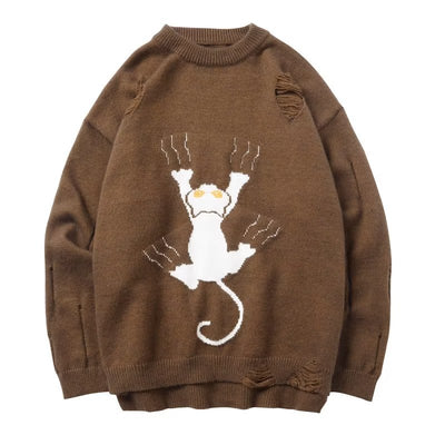 Suéter Holgado Estampado con Diseño Relajado - Image 7