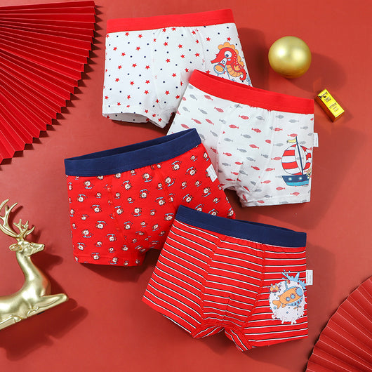 Pack de Boxers Infantiles de Algodón con Diseños Animados - Image 20