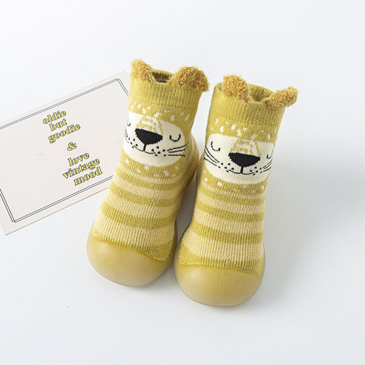 Calcetines Zapato Antideslizante de Tubo Medio para Bebés y Niños Pequeños - Image 3