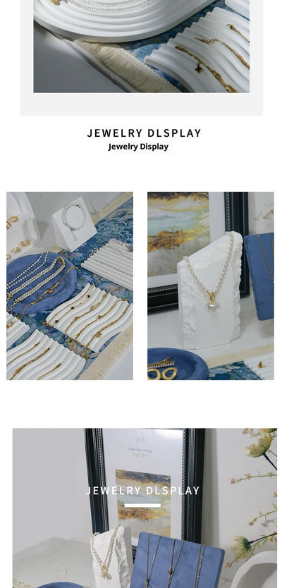 Bandeja Exhibidora de Yeso para Joyas - Organizador de Collares y Pulseras - Image 18