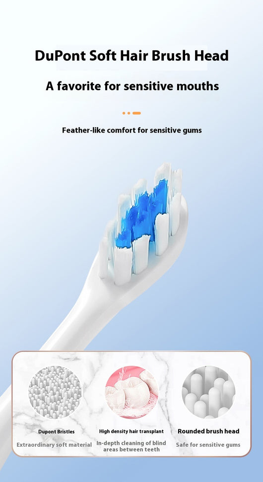 Cepillo de Dientes Eléctrico con Suspensión Magnética y Carga Inteligente - Image 14