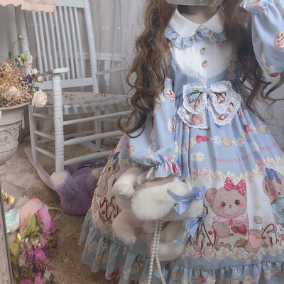 Falda Lolita Princesa Soft Girl - Vestido Elegante y Romántico - Image 9