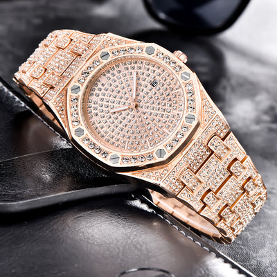 Reloj de Pulsera Cuarzo Acero Inoxidable con Correa Metálica - Image 12
